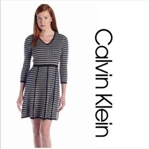 Calvin Klein houndstooth